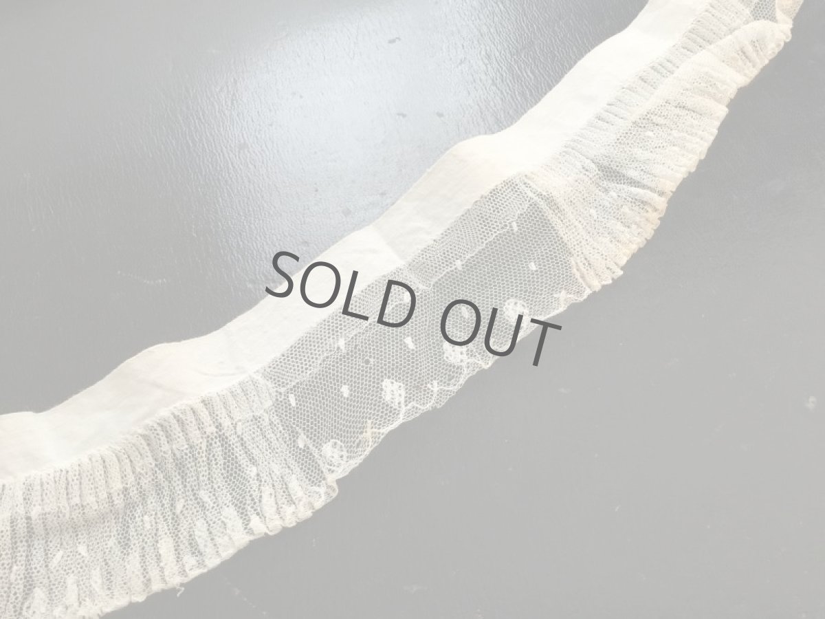 画像3: 襟レースのパーツ/端切れ (3)