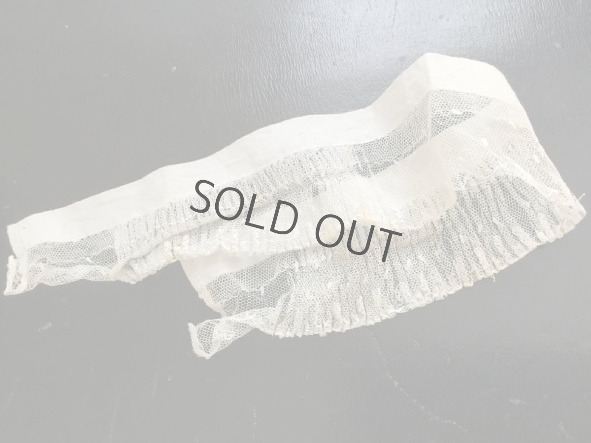 画像4: 襟レースのパーツ/端切れ (4)