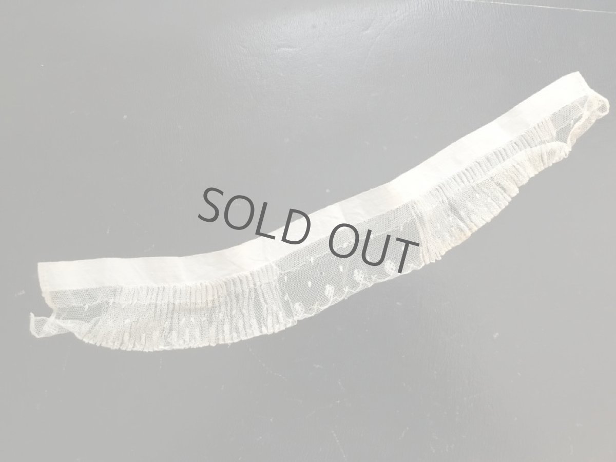 画像5: 襟レースのパーツ/端切れ (5)