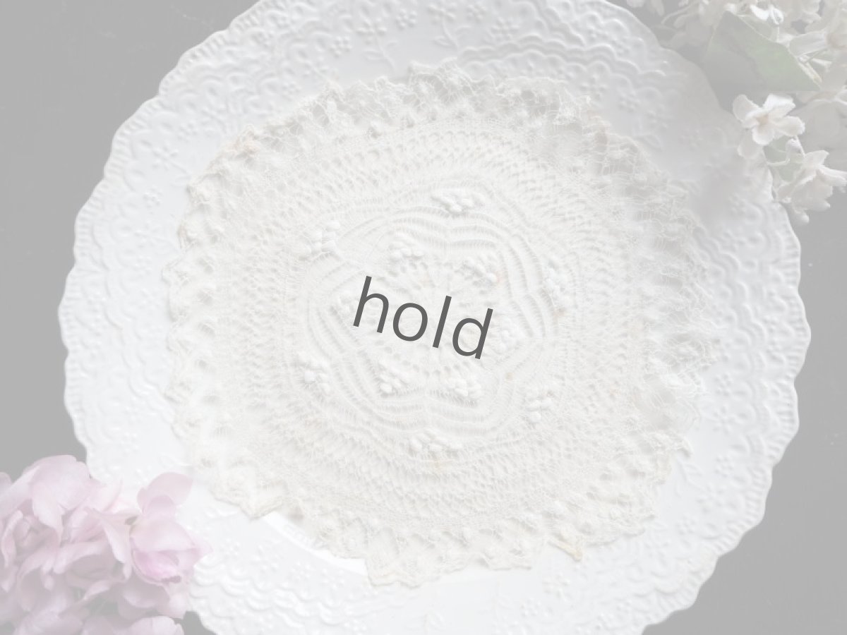 画像8: 羽根の様な柔らか繊細手仕事ドイリーB (8)