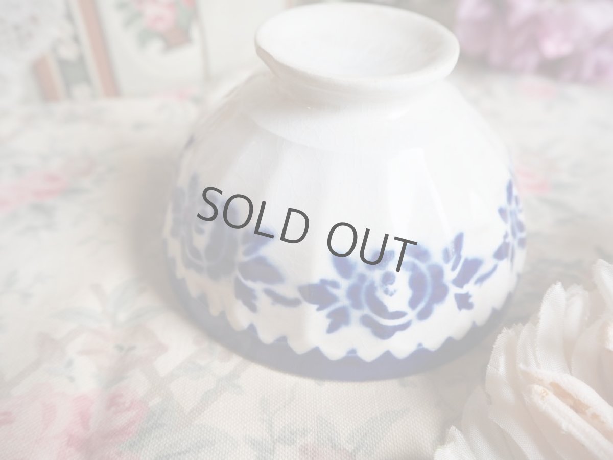 画像10: カフェオレボウル青い薔薇/プチサイズ (10)