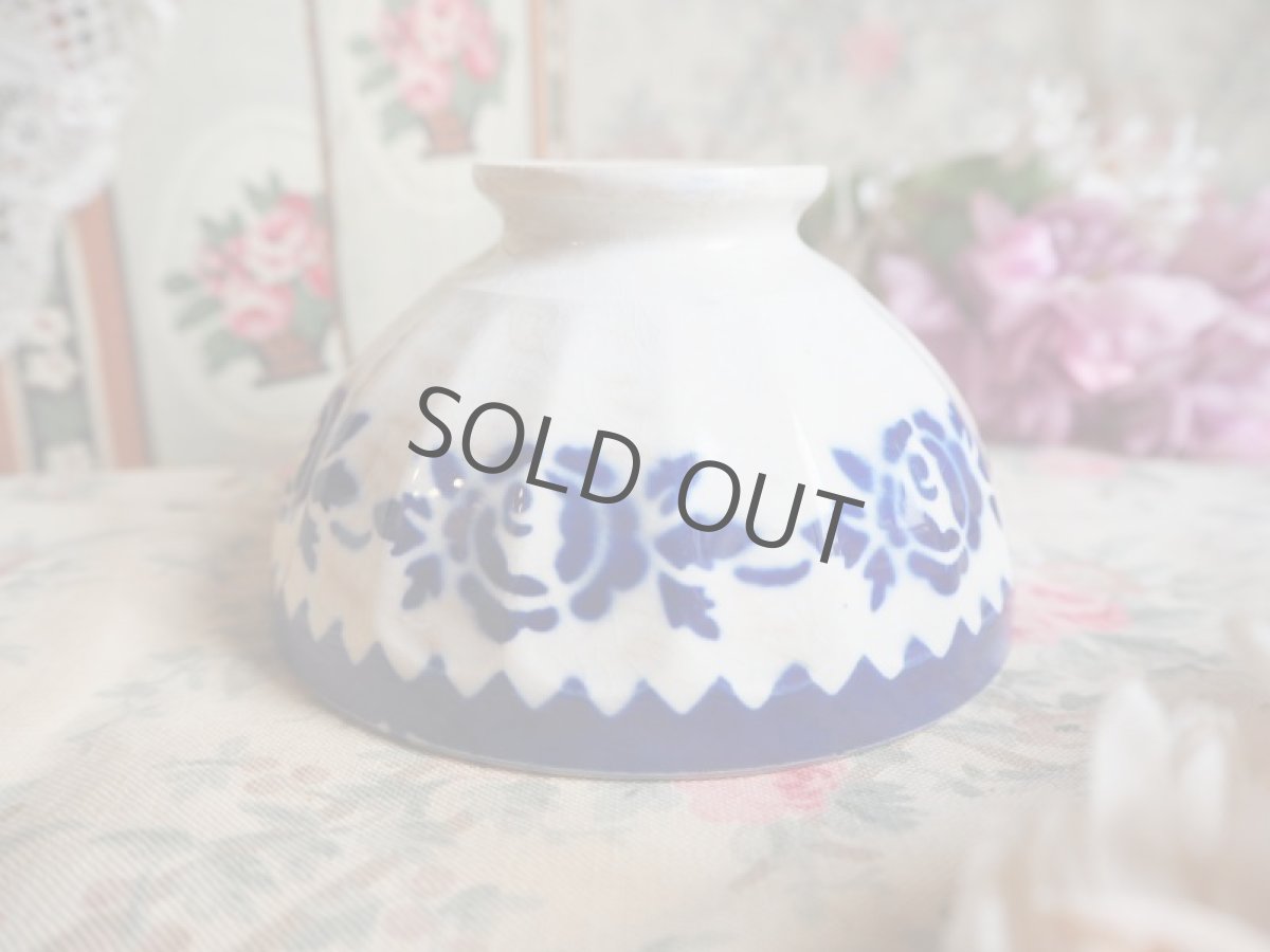 画像7: カフェオレボウル青い薔薇/プチサイズ (7)