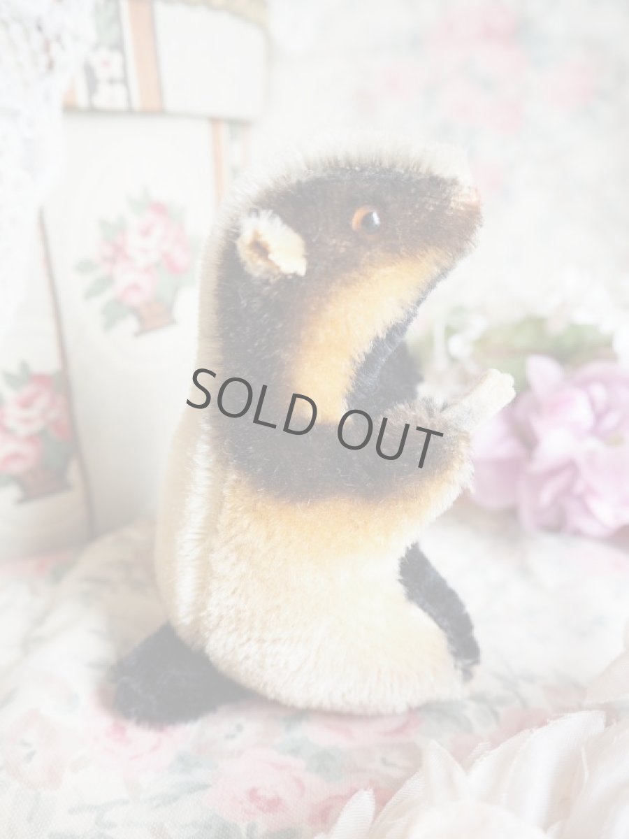 画像7: シュタイフ社製アナグマ10.5cmぬいぐるみドイツ (7)