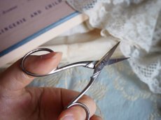 画像5: 裁縫用の糸切りはさみ／シンプル (5)