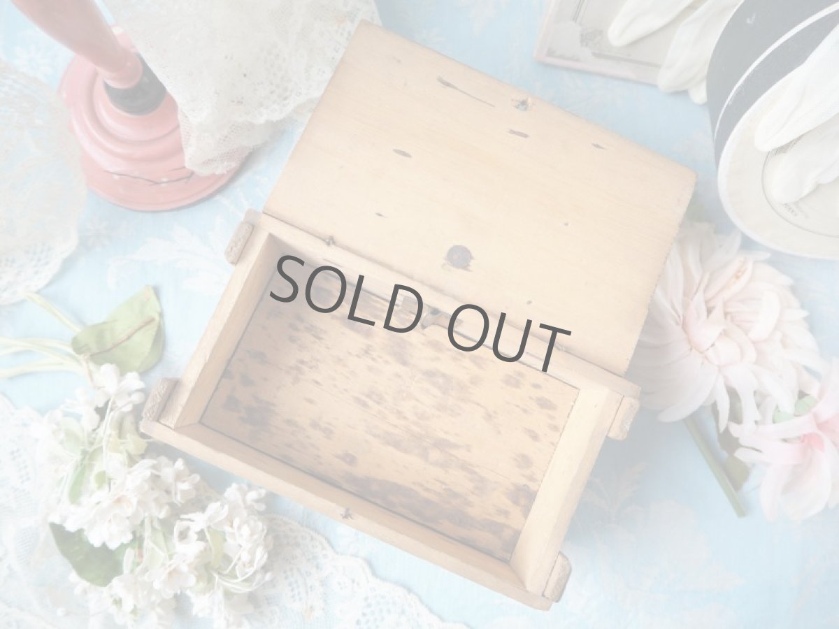 画像7: 超レアな広告文字チョコレートムニエ/フランス木箱 (7)