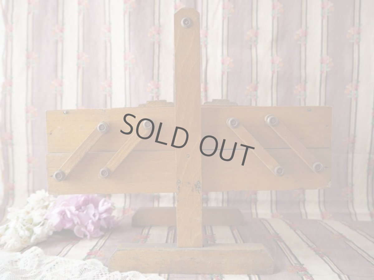 画像5: 小さな木製ソーイングBOX／子供用 (5)