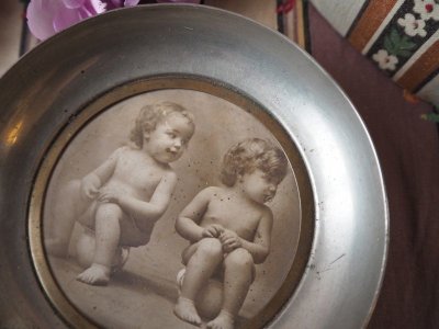 画像2: ベビーの写真付きミニトレー/金属製小皿