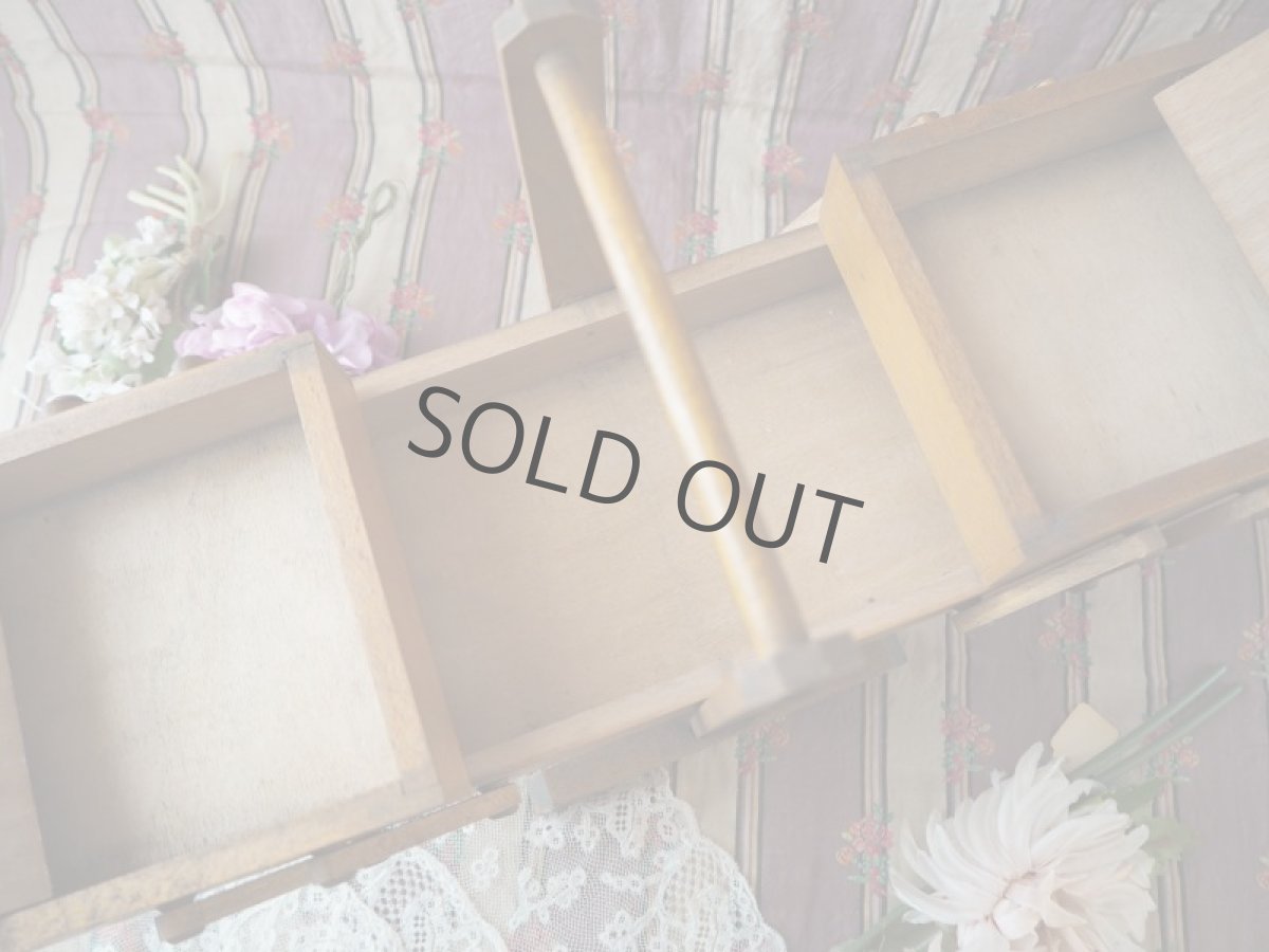 画像14: 小さな木製ソーイングBOX／子供用 (14)