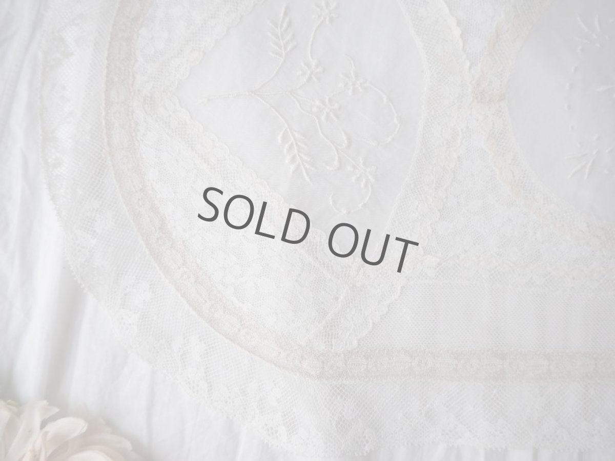 画像5: ノルマンディレースドイリー/楕円 (5)