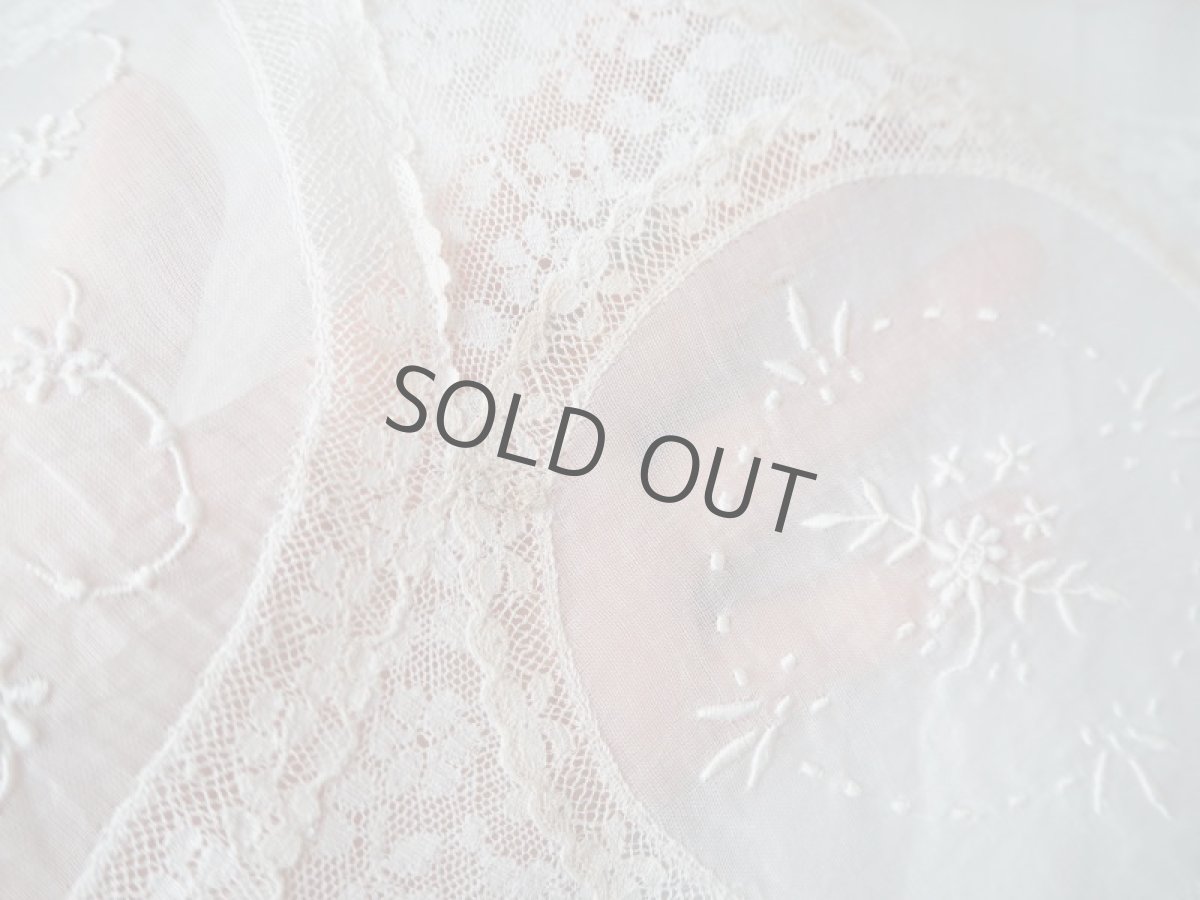 画像11: ノルマンディレースドイリー/楕円 (11)