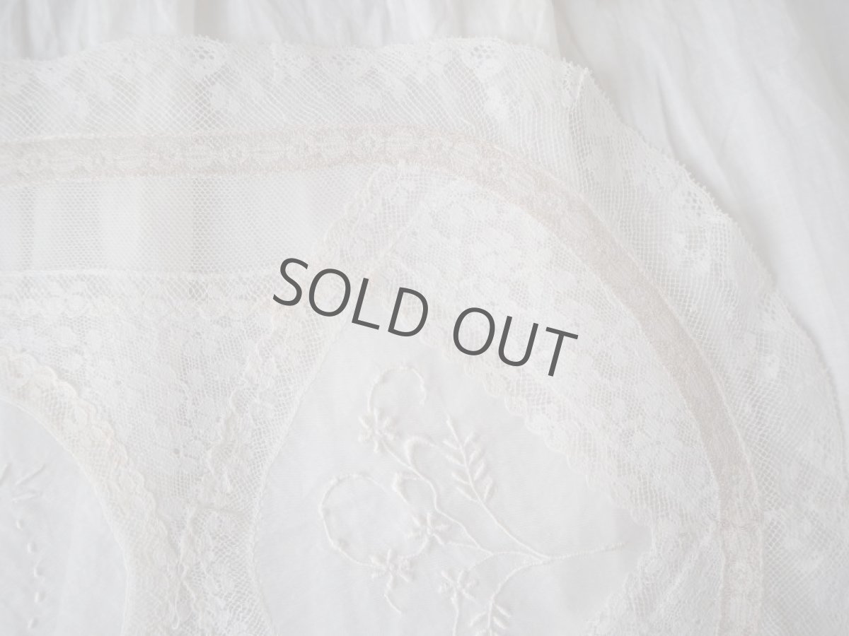 画像4: ノルマンディレースドイリー/楕円 (4)