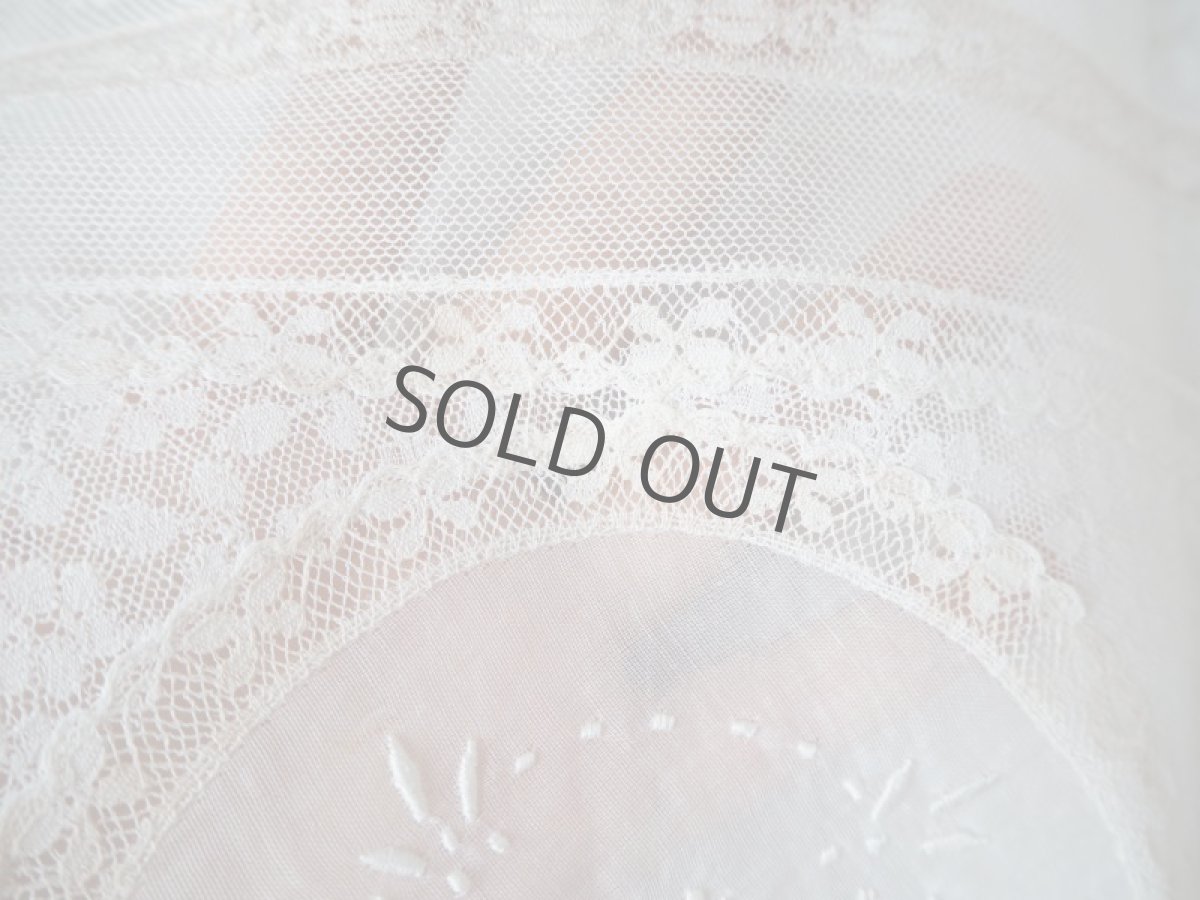 画像12: ノルマンディレースドイリー/楕円 (12)