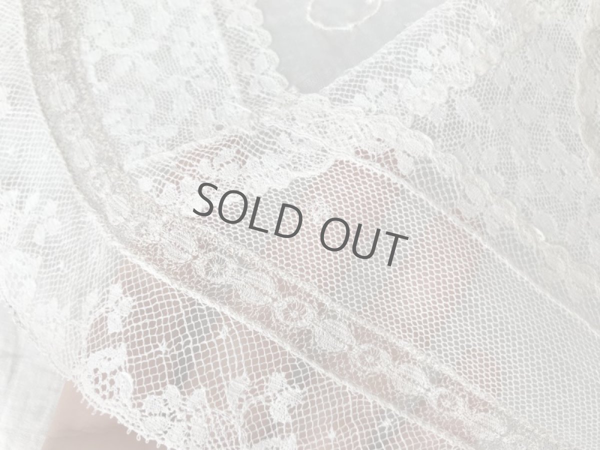 画像13: ノルマンディレースドイリー/楕円 (13)