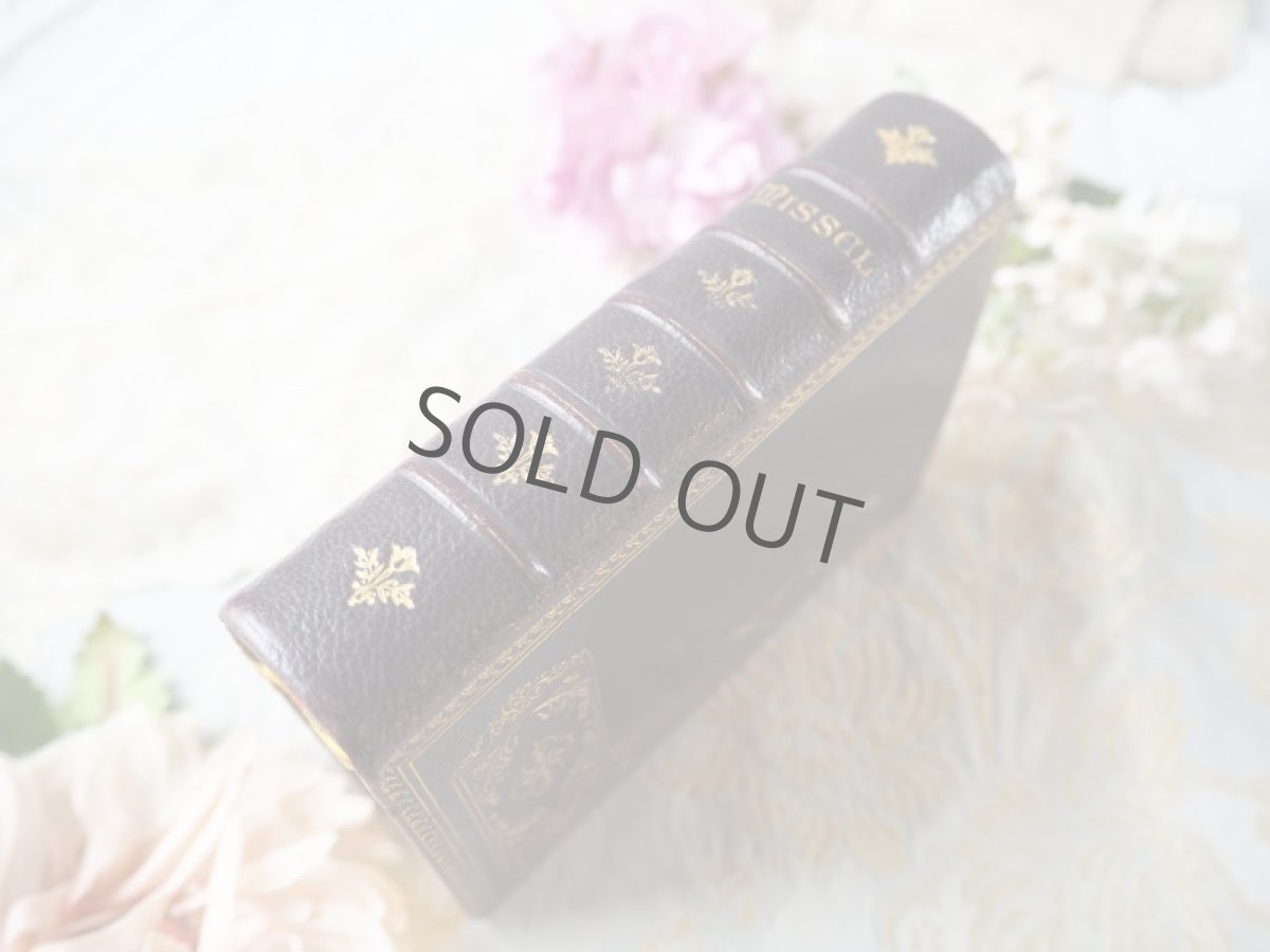 画像18: 革表紙金彩箔押しの聖書 (18)