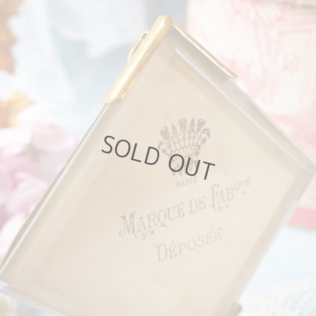 画像6: 小さな菱形のガラス写真立て (6)