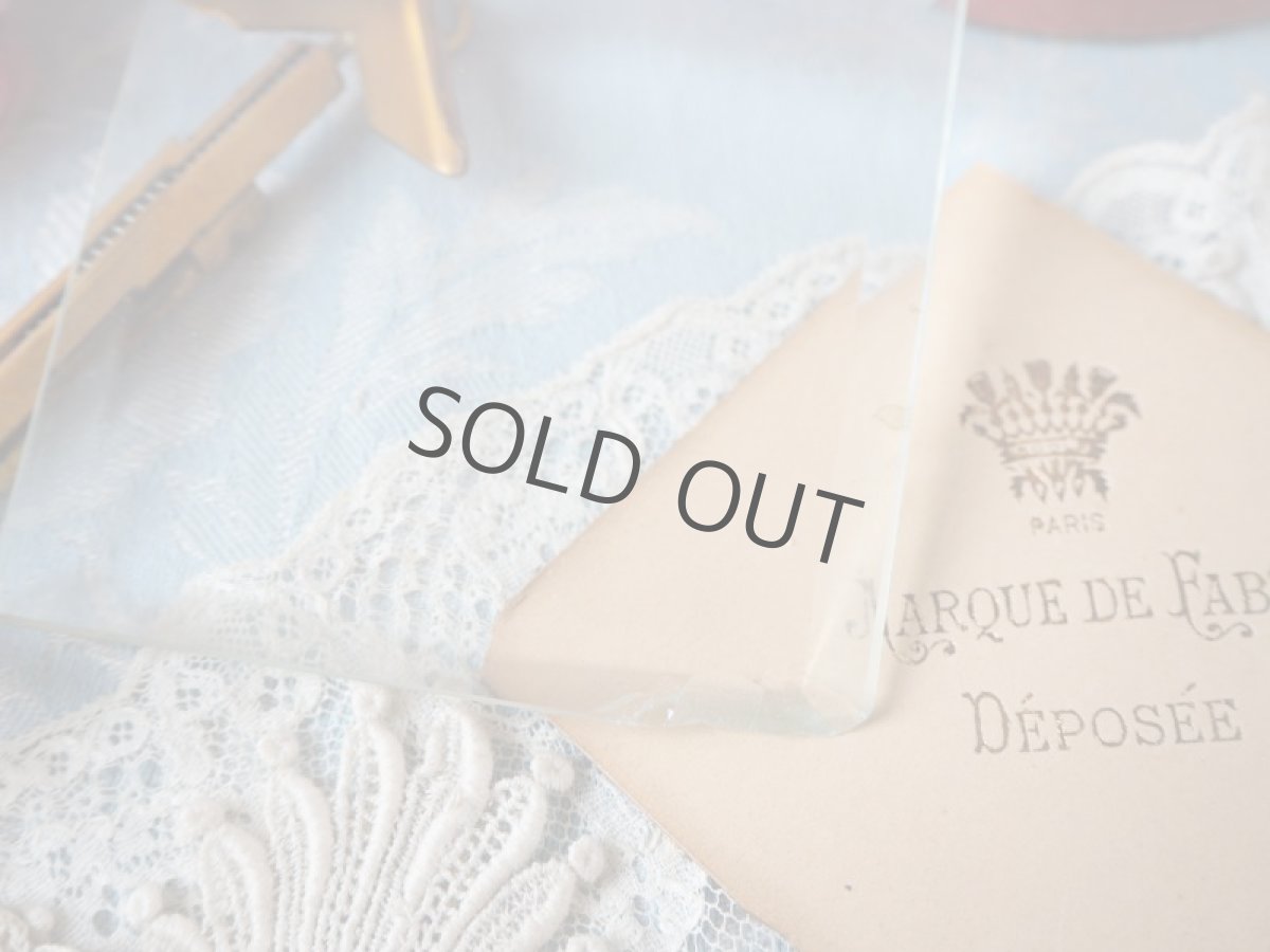 画像8: 小さな菱形のガラス写真立て (8)