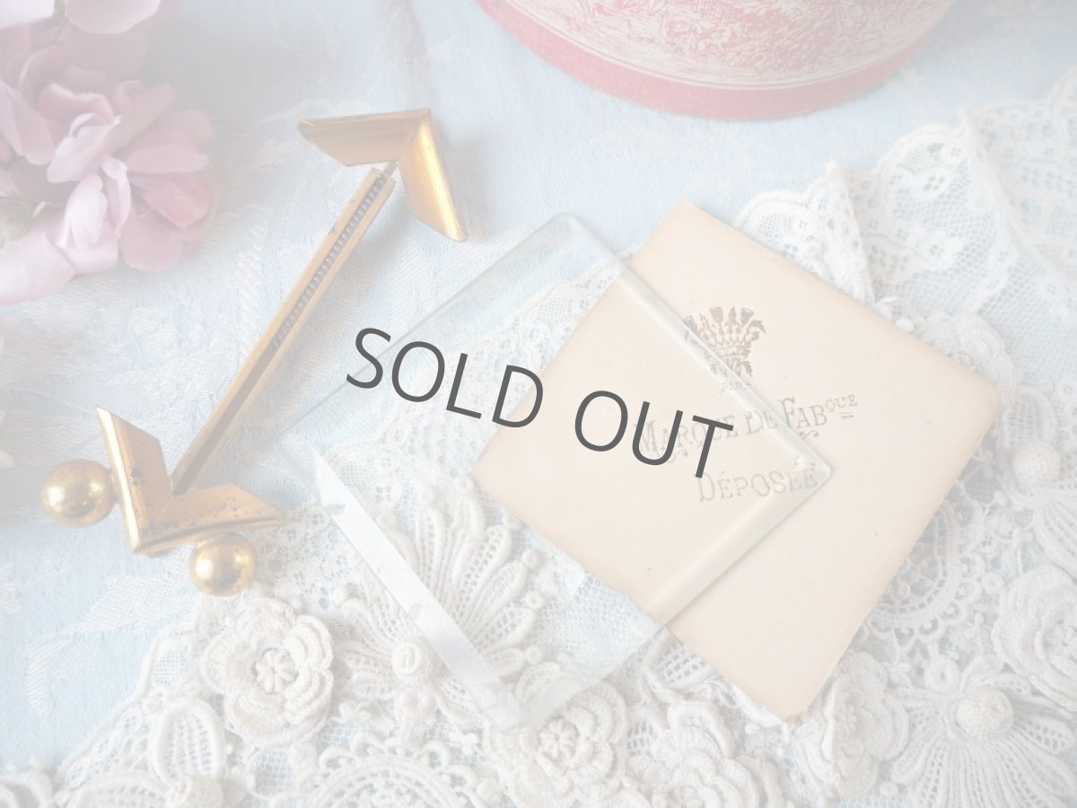 画像7: 小さな菱形のガラス写真立て (7)