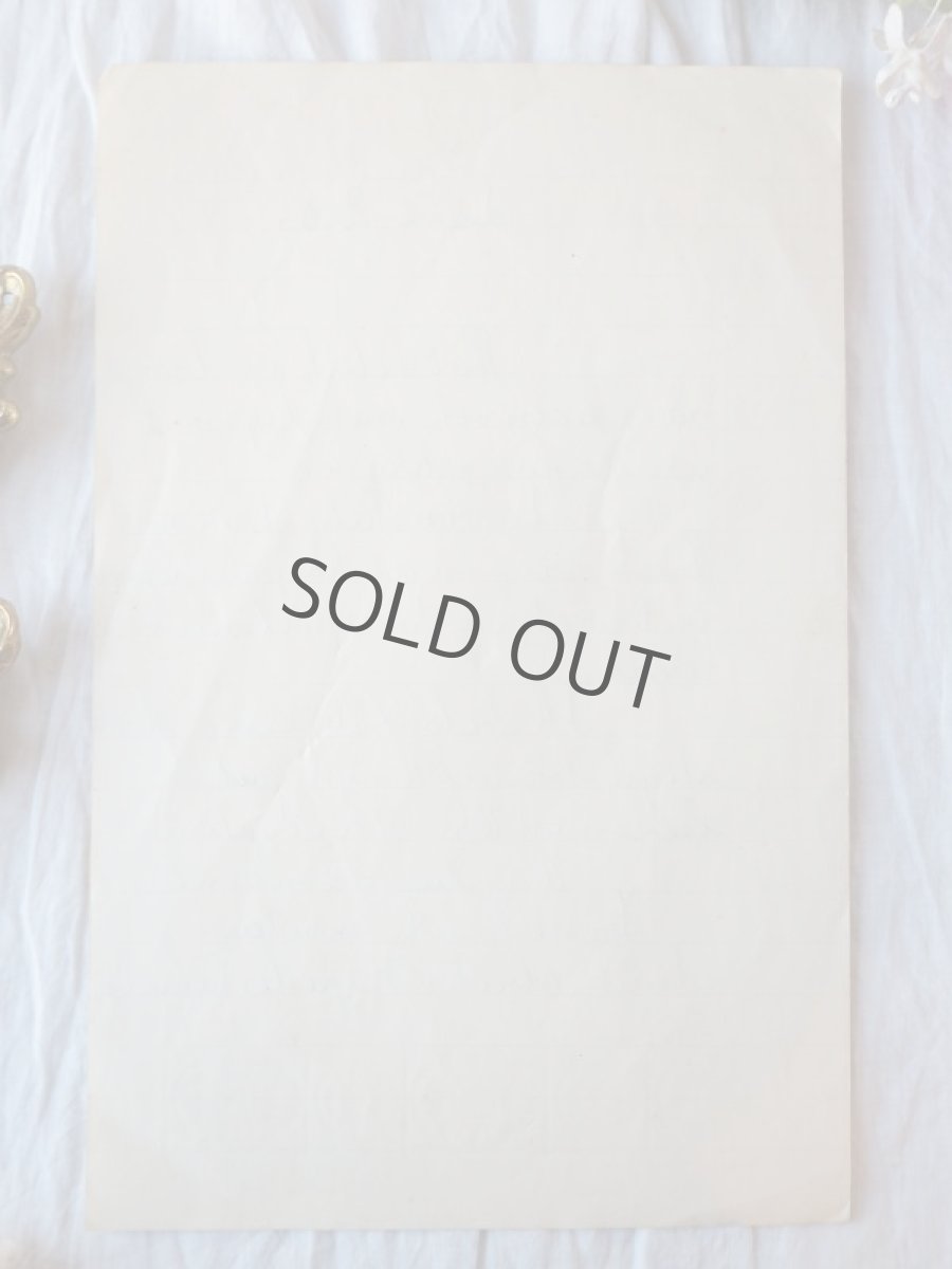 画像3: 金彩とエンボスのお花とベビーキリスト&天使柄のクロモレター/手紙カード (3)