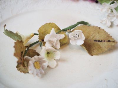 画像2: ウエディングデコレーション/繊細な陶器の飾り花
