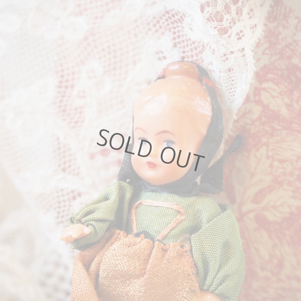 画像6: 1950年代プラスチック製の小さなドール (6)