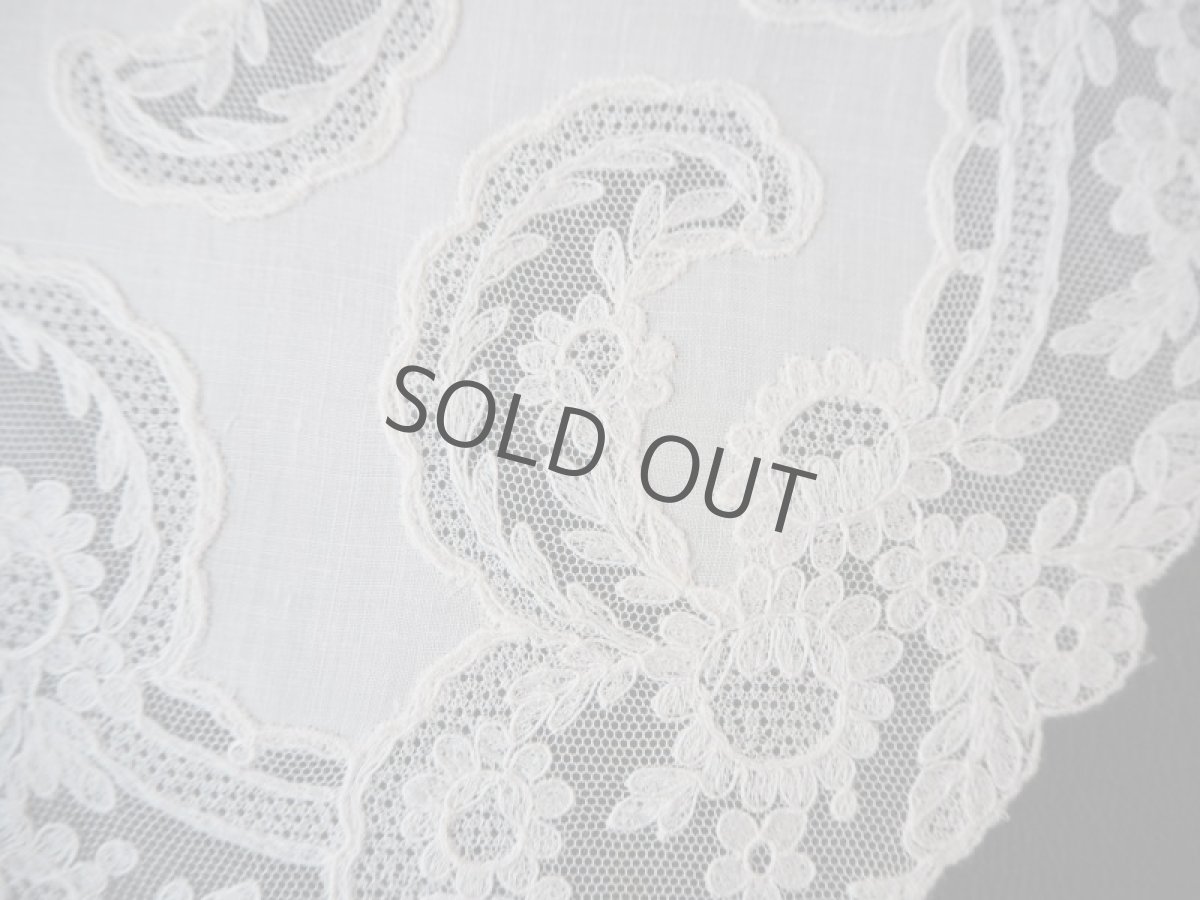 画像6: Alancon lace のドイリー3種/1940年代 (6)