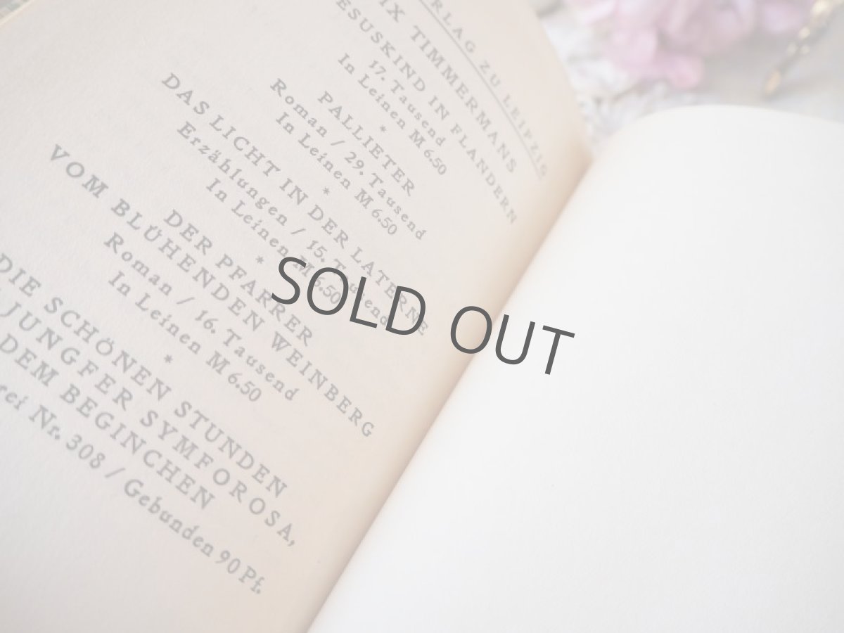 画像12: 1920年代ドイツの物語本「インゼル文庫362」 (12)