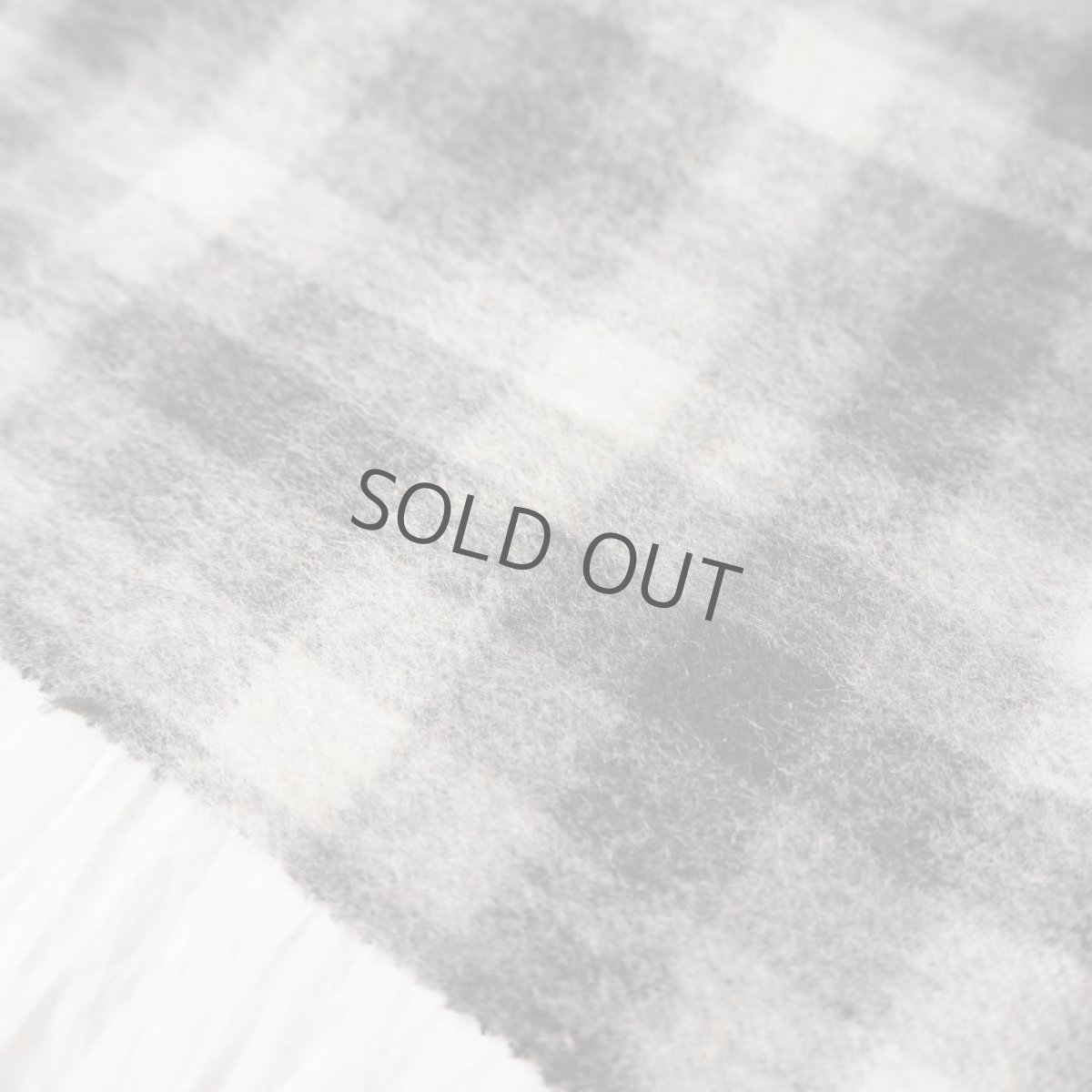 画像3: 輸入生地(イタリア)/起毛チェックグレー (3)