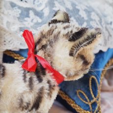 画像15: シュタイフ社製猫の縫いぐるみ/TABBY (15)