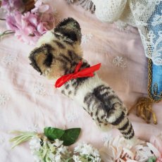 画像18: シュタイフ社製猫の縫いぐるみ/TABBY (18)