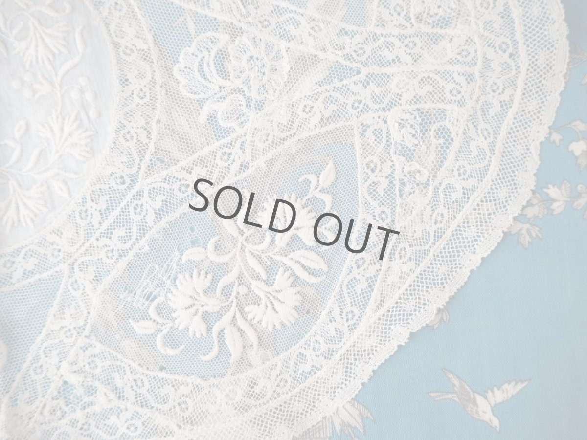 画像5: ノルマンディレースのドイリー/ダメージ有りセール品 (5)