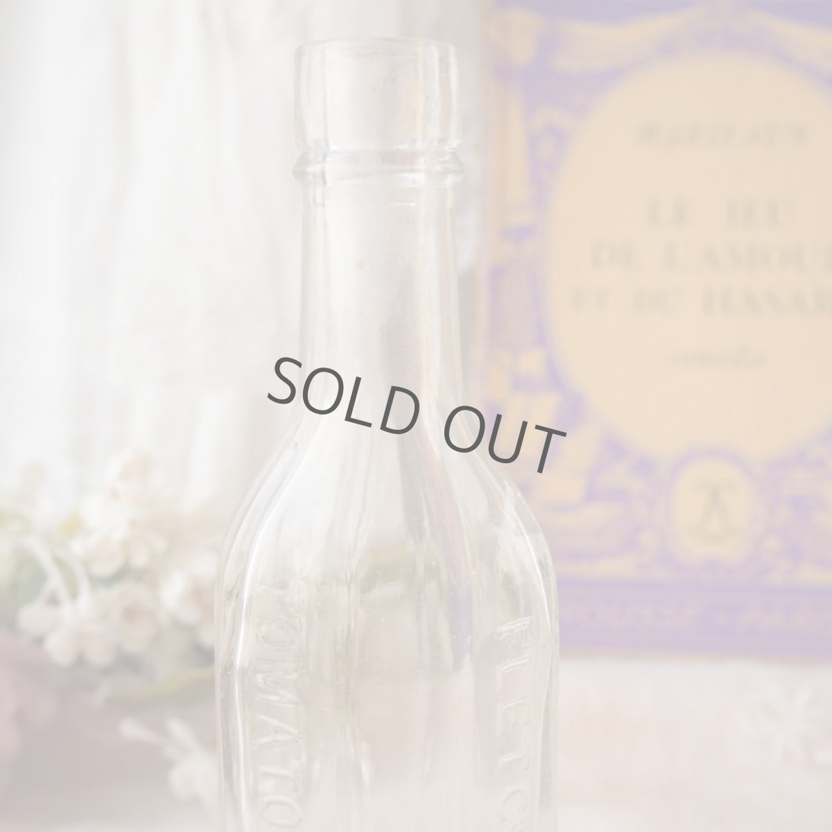 画像7: 透明面取りガラス瓶/TOMATO SOUCE (7)