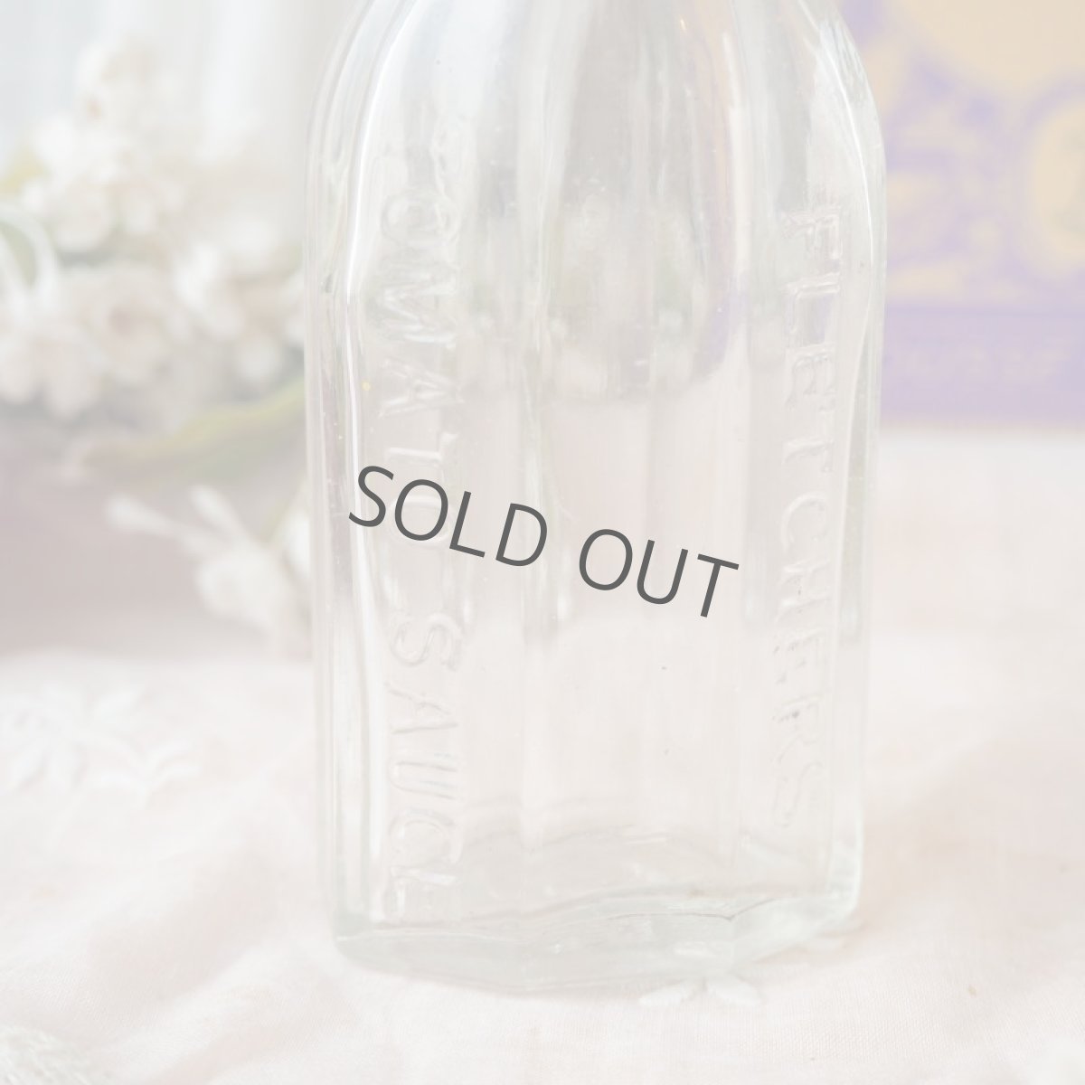 画像6: 透明面取りガラス瓶/TOMATO SOUCE (6)