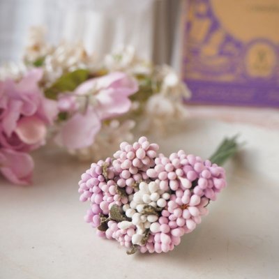 画像1: ペップの小花の花束ピンクグラデーション