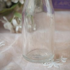 画像3: 透明小さな丸形ガラス瓶 (3)
