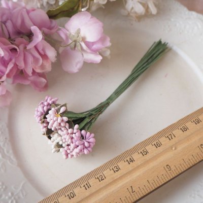 画像2: ペップの小花の花束ピンクグラデーション