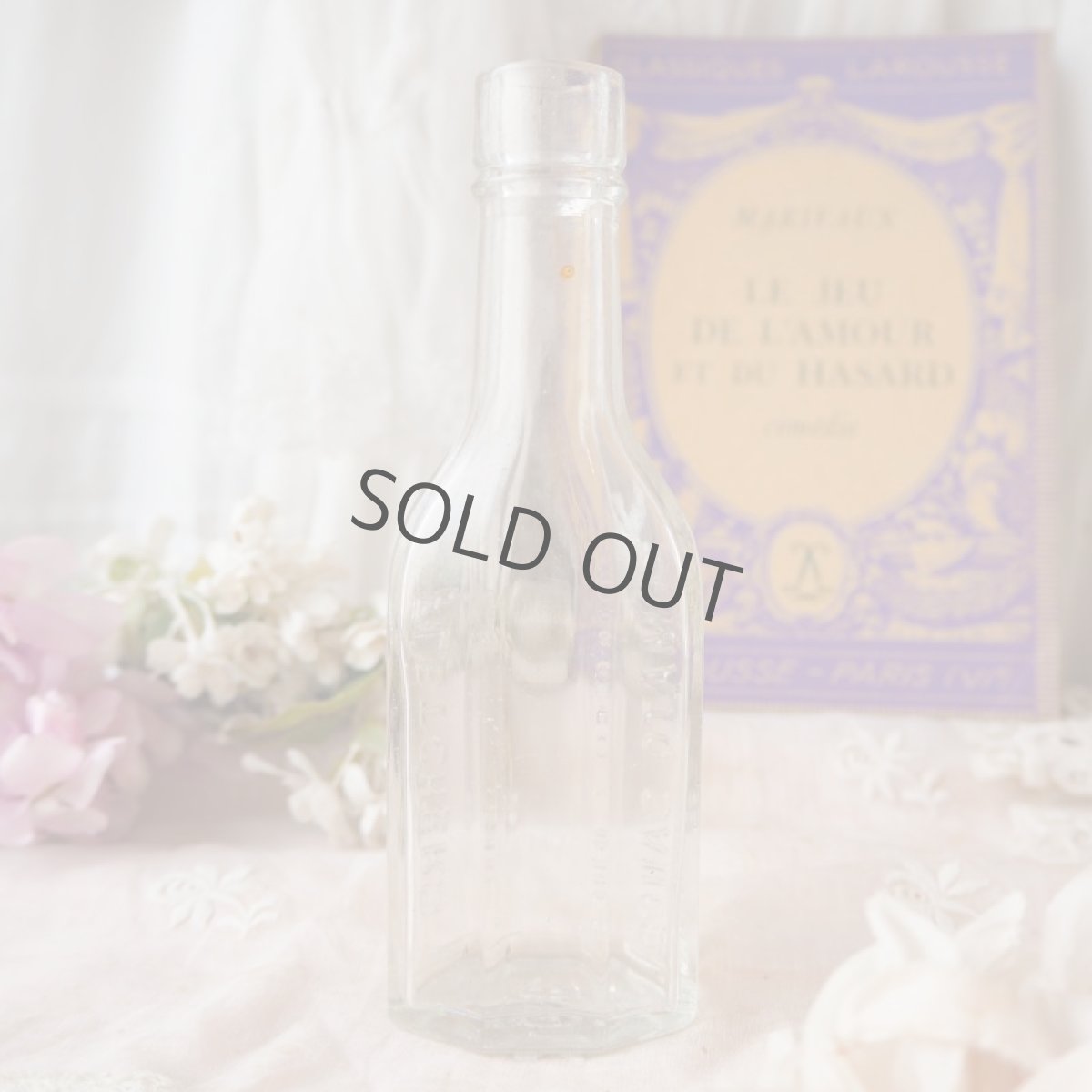 画像4: 透明面取りガラス瓶/TOMATO SOUCE (4)