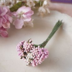画像1: ペップの小花の花束ピンクグラデーション (1)