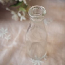 画像8: 透明小さな丸形ガラス瓶 (8)