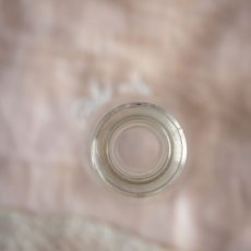 画像7: 透明小さな丸形ガラス瓶 (7)