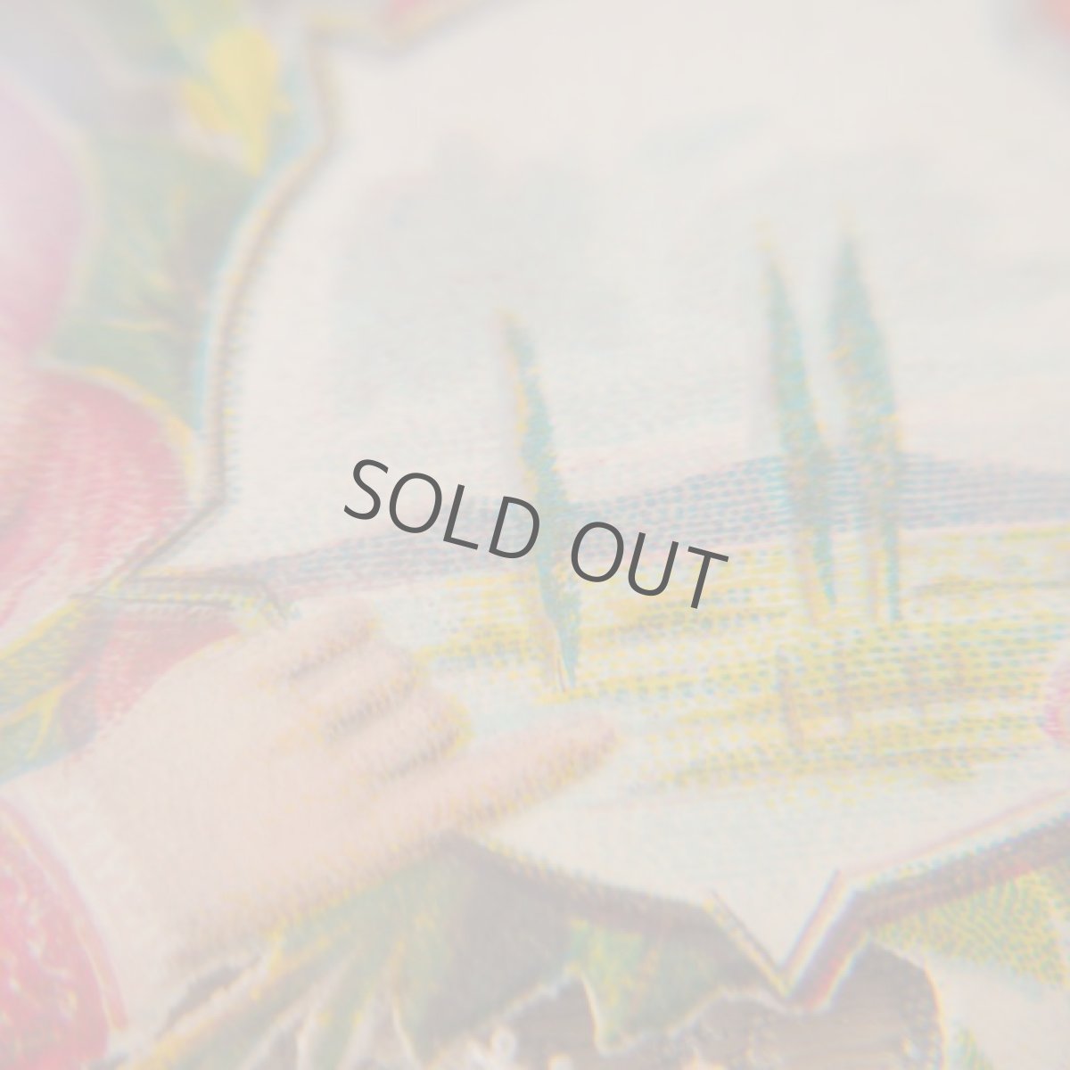 画像6: 古いクロモカード　薔薇とヴィクトリアンハンド　2枚セット (6)