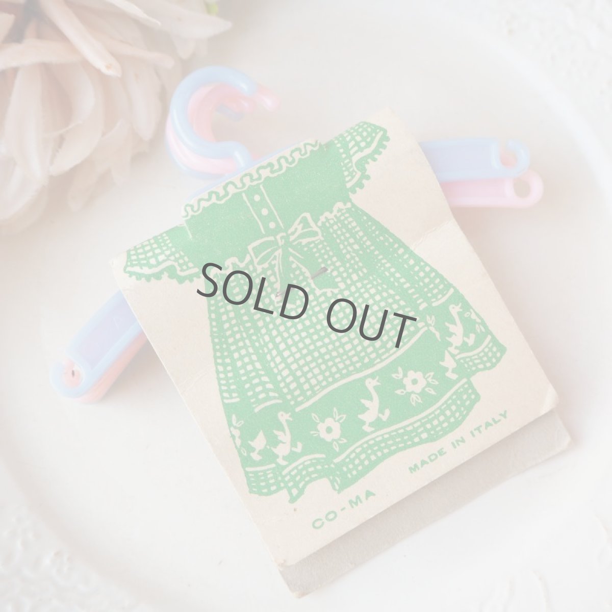 画像3: プラスチック製ドール用ハンガー5pセット (3)