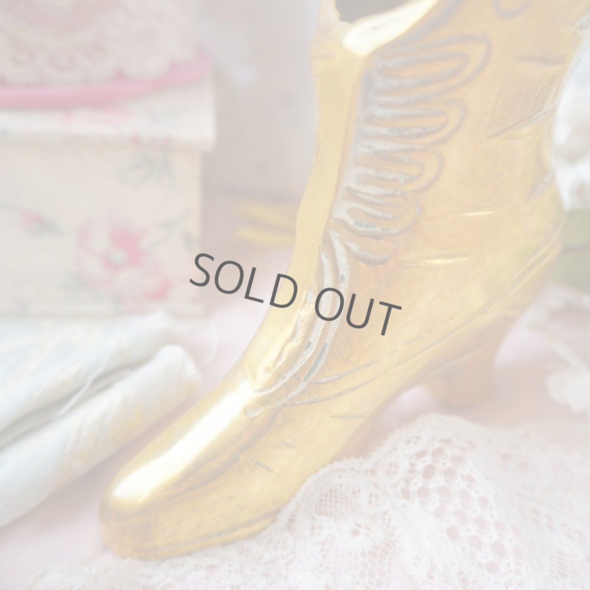 画像11: 真鍮製ブーツ飾り (11)