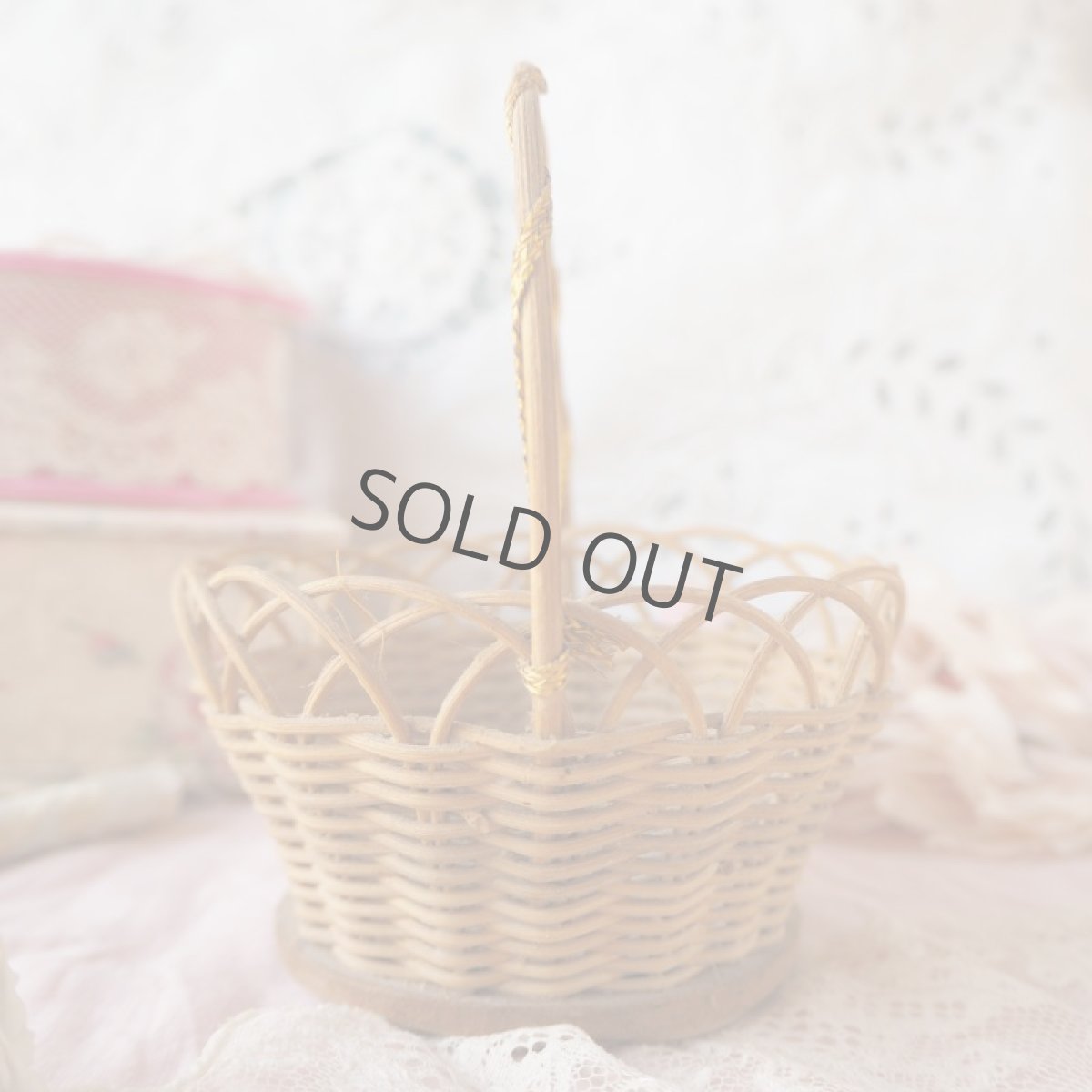 画像4: ドール用ミニチュアバスケット/フルーツ籠 (4)