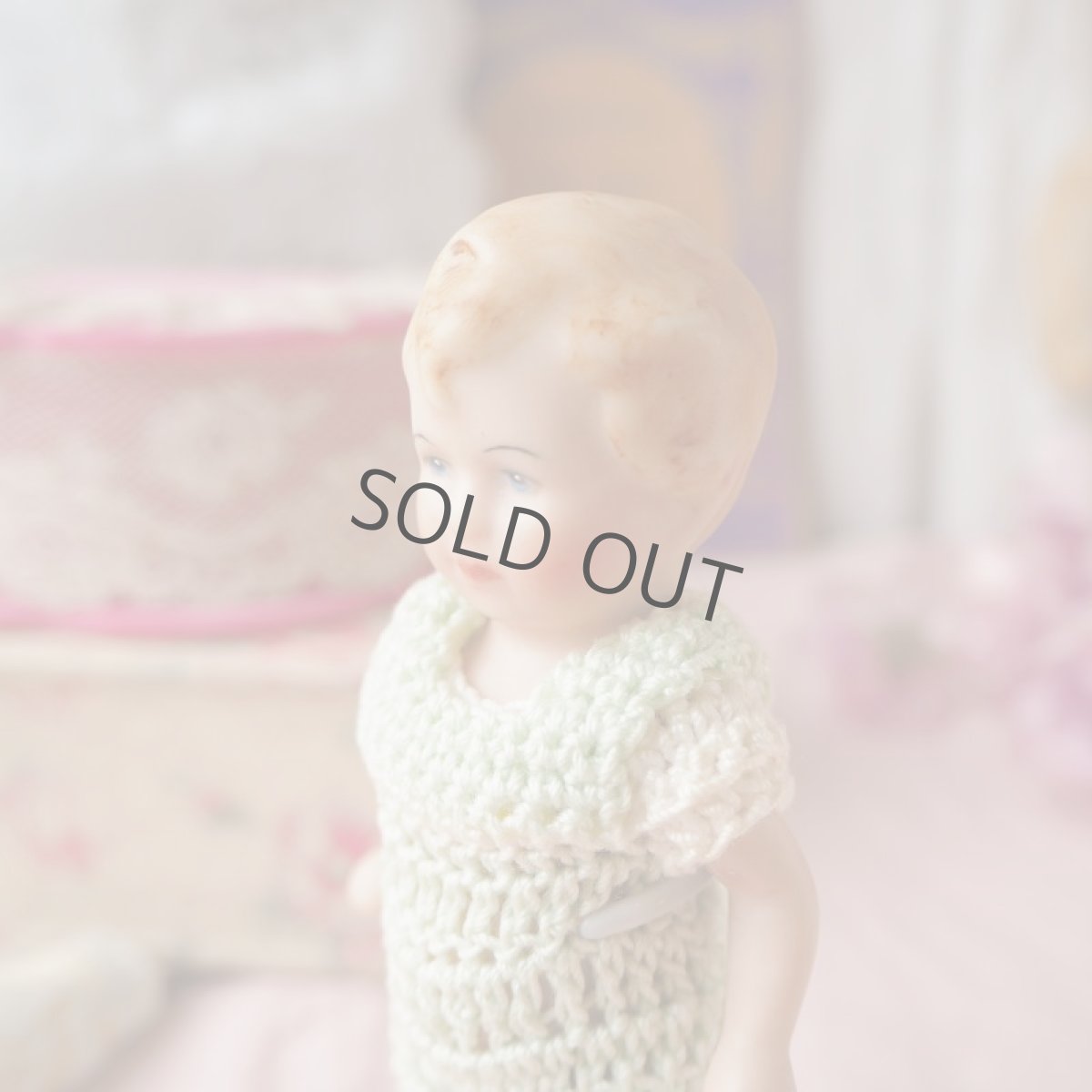 画像7: クロシェのお洋服のビスクドール (7)