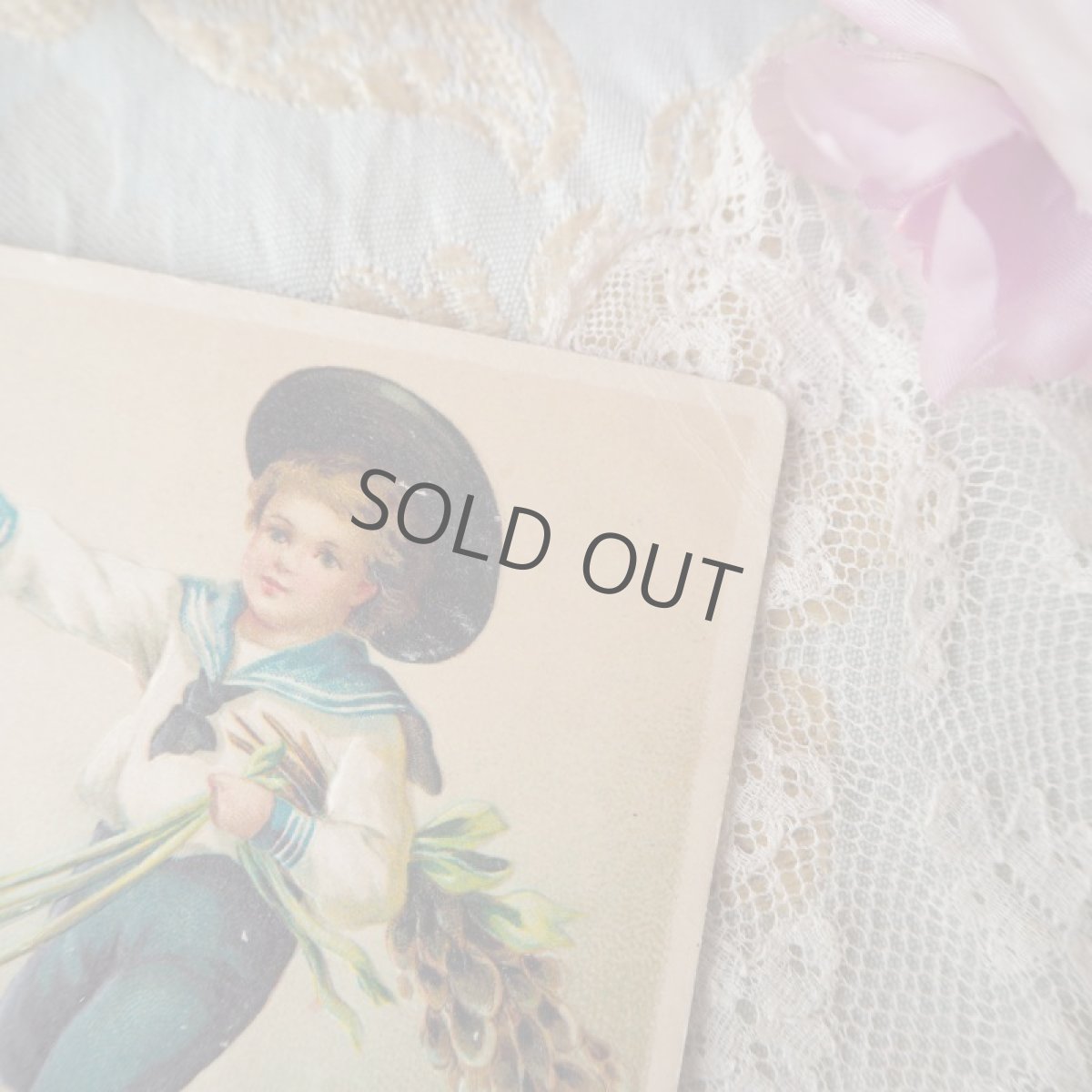 画像3: セーラー服の少年とヒヨコのポストカード (3)