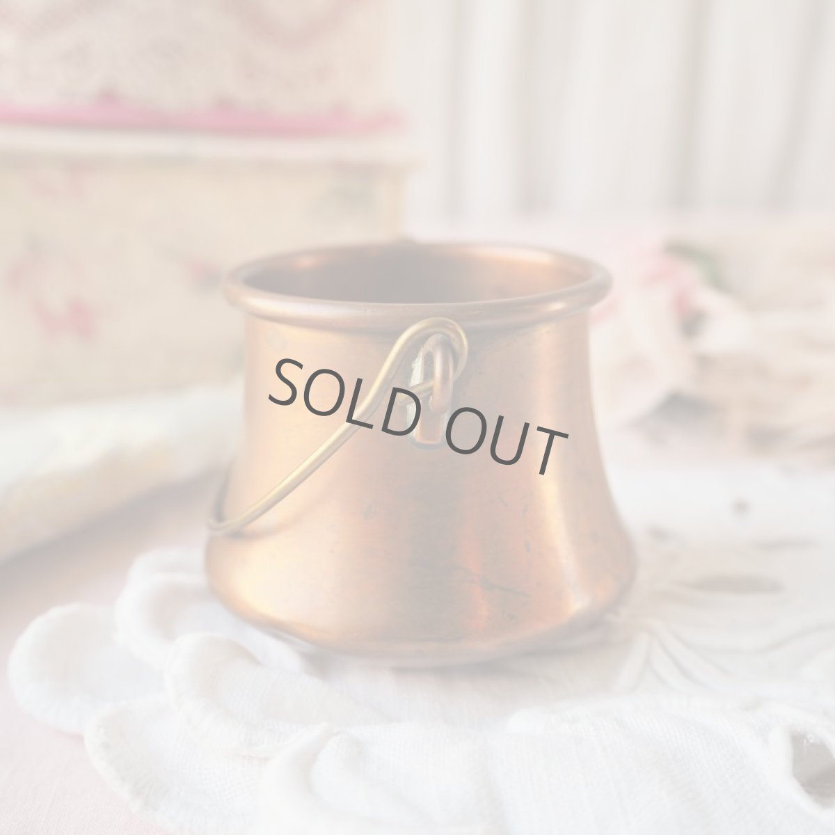 画像5: 小さな銅製の鍋／ミニチュア、おもちゃサイズ (5)