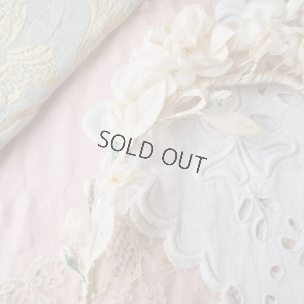 画像2: 子供用布花のティアラ (2)