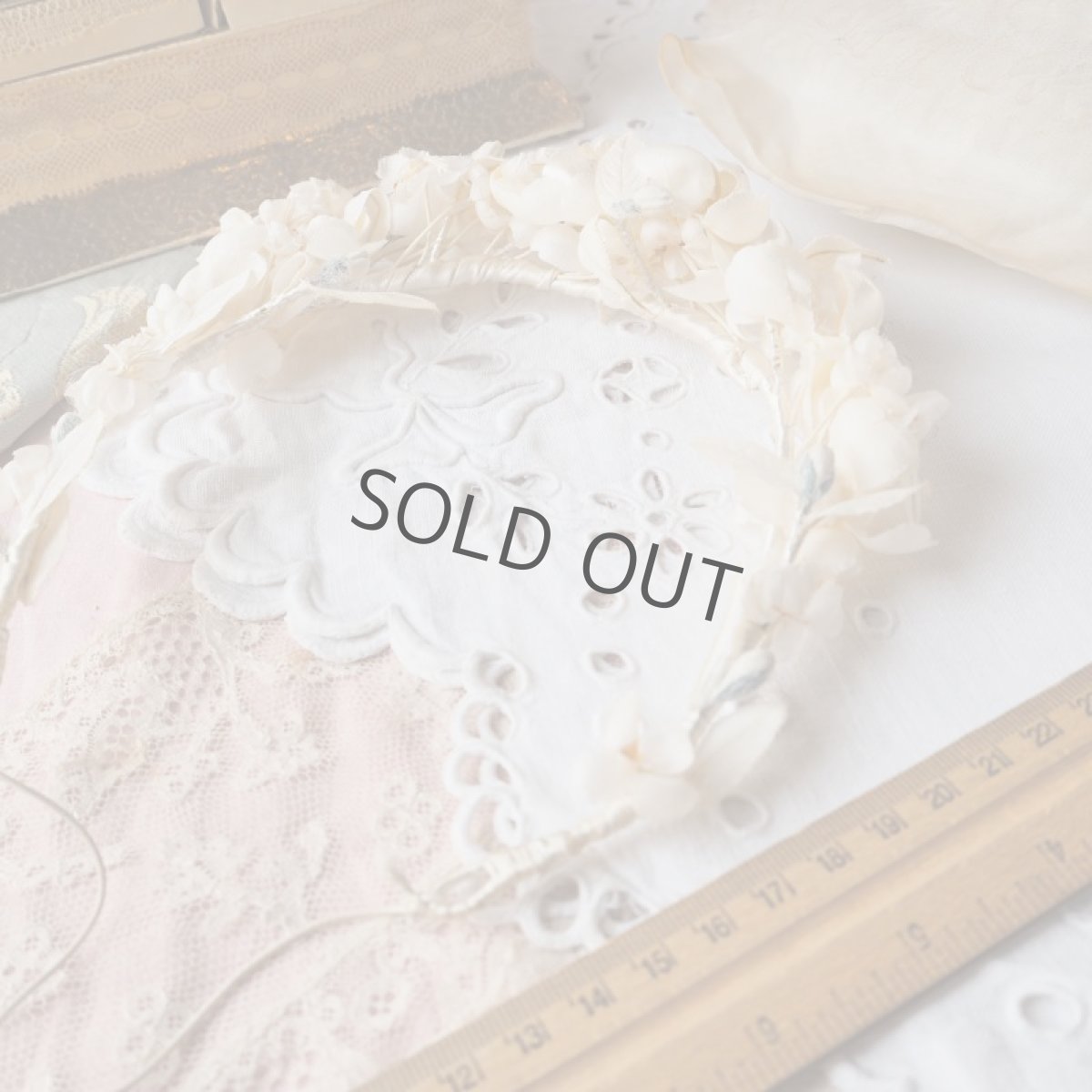 画像9: 子供用布花のティアラ (9)