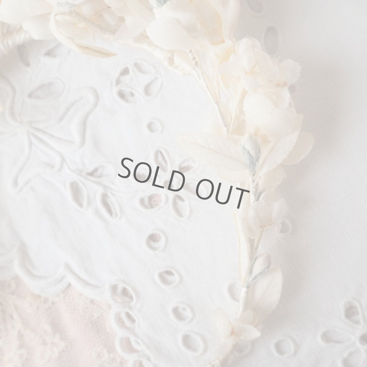 画像4: 子供用布花のティアラ (4)