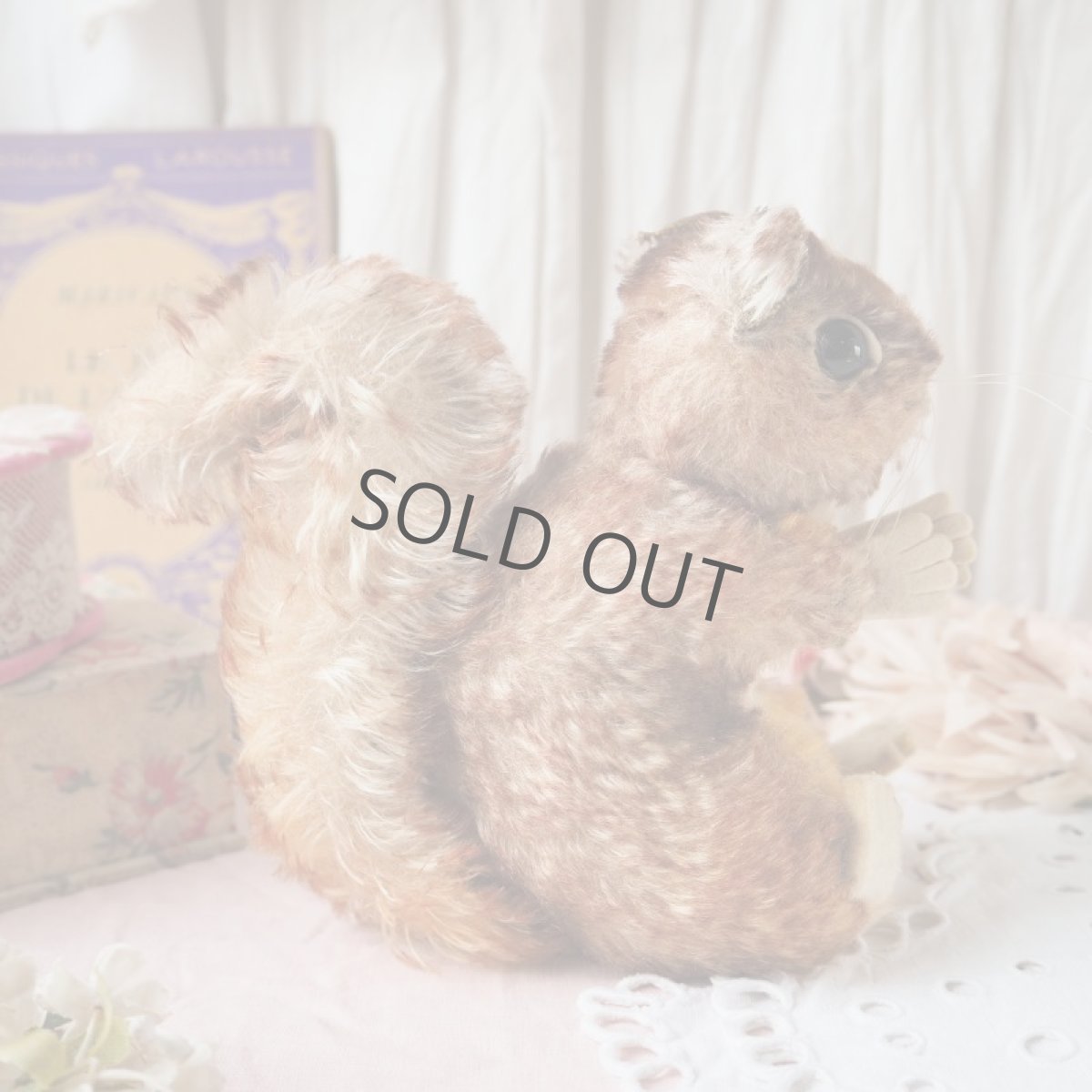 画像6: ドイツ製シュタイフ社のリスの縫いぐるみ (6)